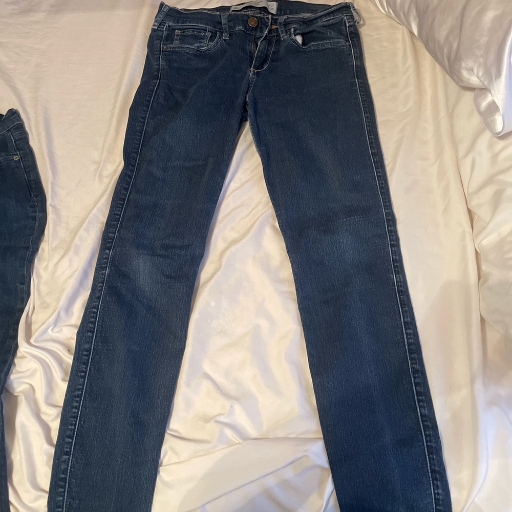 Dark blue jeans from Abercrombie